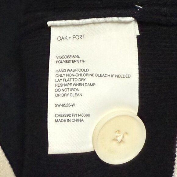 Oak + Fort Button Up Sweater Vest - Picture 7 of 7